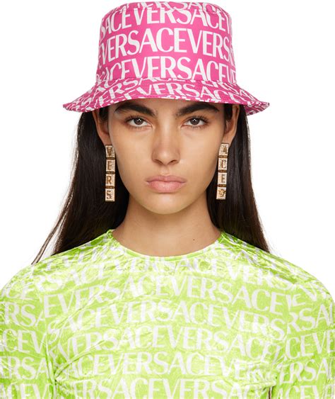 versace pink hat|versace hat price.